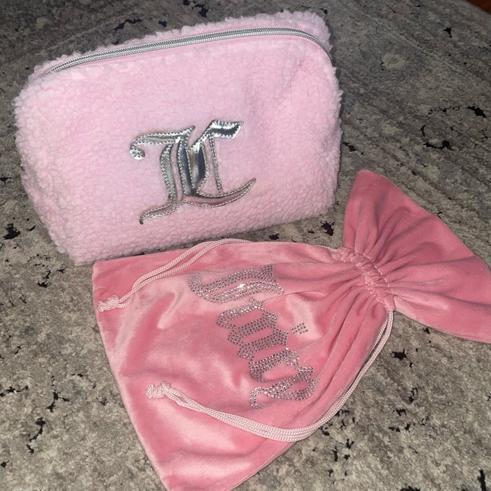 Juicy Couture cosmetic bag bundle